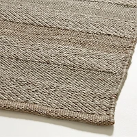 Catania Performance Handwoven Taupe Grey Indoor/Outdoor Area Rug 6'x9'