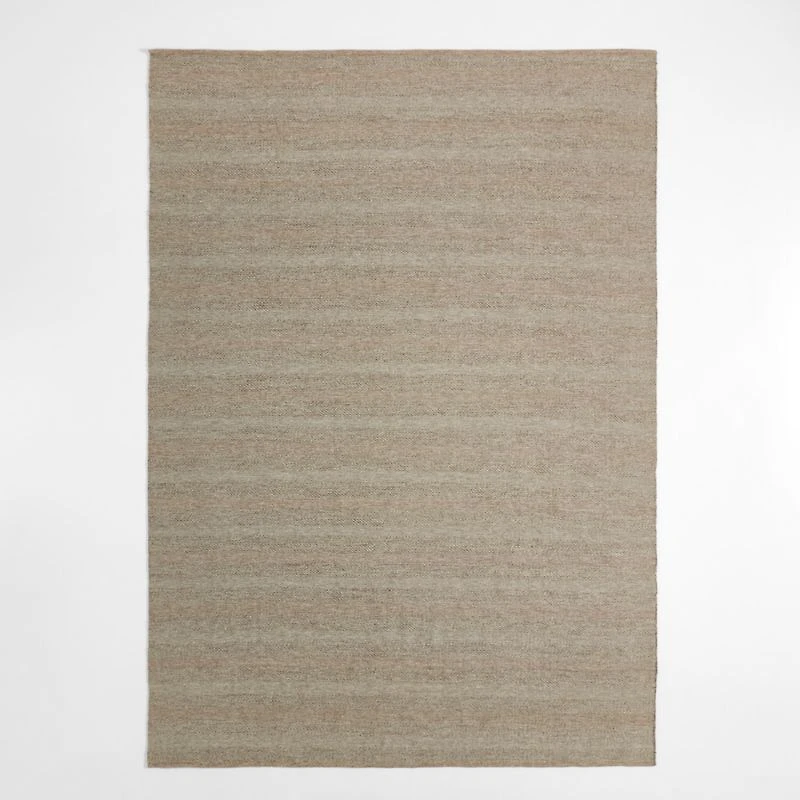Catania Performance Handwoven Taupe Grey Indoor/Outdoor Area Rug 6'x9'