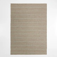 Catania Performance Handwoven Taupe Grey Indoor/Outdoor Area Rug 6'x9'