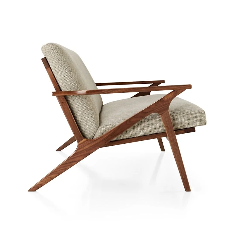 Cavett Wood Frame Loveseat
