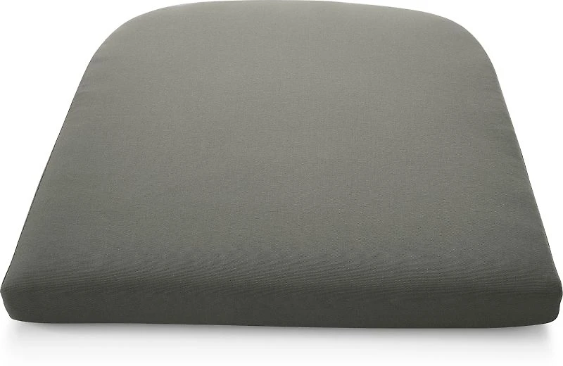 Abaco Graphite Sunbrella ® Dining Chair Cushion