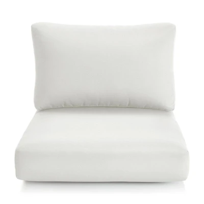 Abaco Natural Sunbrella ® Lounge Chair Cushions