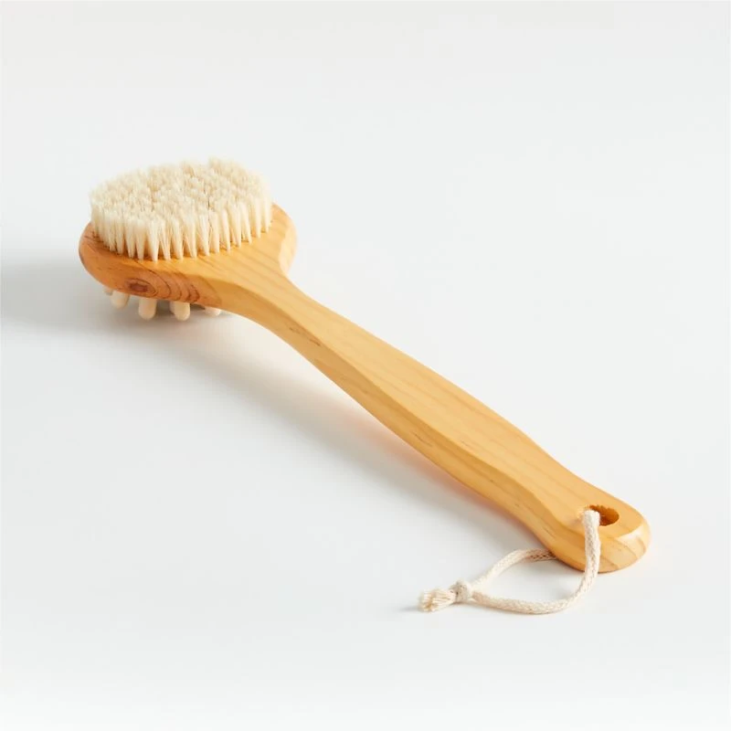 Cedar Bath Brush Massager