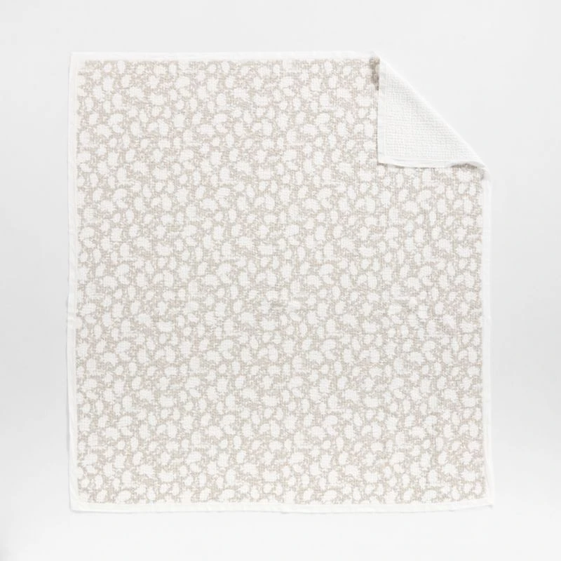 Celeste Cotton Light Beige Floral Full/Queen Quilt
