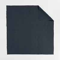 Celeste Organic Cotton Midnight Navy Blue Full/Queen Quilt