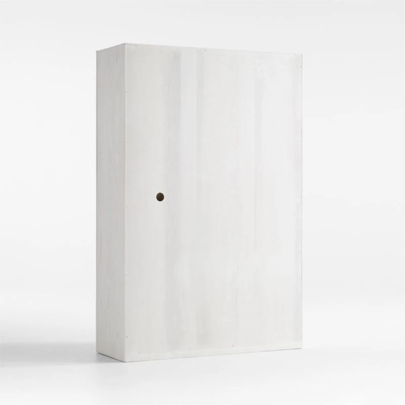 Chalot Bleached Wood 2-Door Storage Cabinet by Leanne Ford