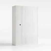 Chalot Bleached Wood 2-Door Storage Cabinet by Leanne Ford