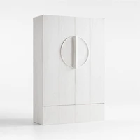 Chalot Bleached Wood 2-Door Storage Cabinet by Leanne Ford