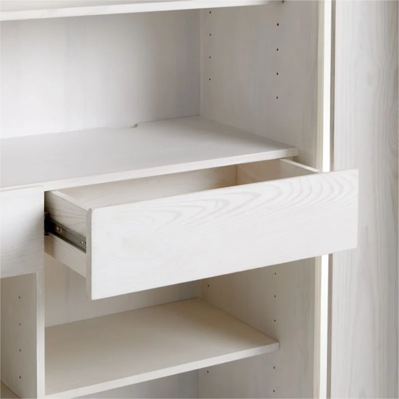 Chalot Bleached Wood 2-Door Storage Cabinet by Leanne Ford