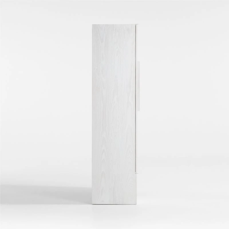 Chalot Bleached Wood 2-Door Storage Cabinet by Leanne Ford