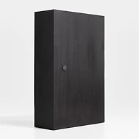 Chalot Ebonized Wood 2-Door Storage Cabinet by Leanne Ford