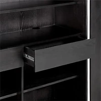 Chalot Ebonized Wood 2-Door Storage Cabinet by Leanne Ford