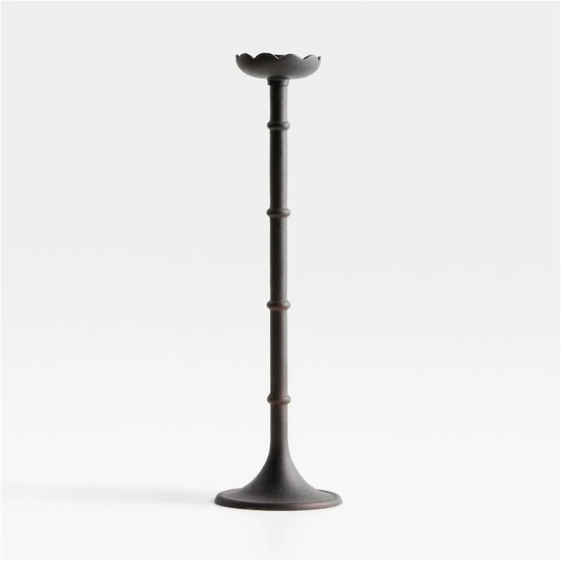 Chambers Scalloped Taper Candle Holder 14.5" by Jake Arnold