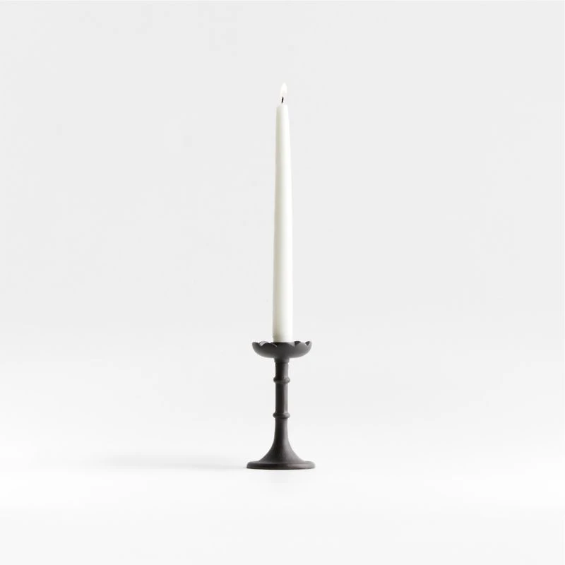Chambers Scalloped Taper Candle Holder 5.75" by Jake Arnold