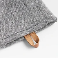 Chambray Grey Oven Mitt