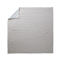 Chambray Grey Kids Twin Quilt