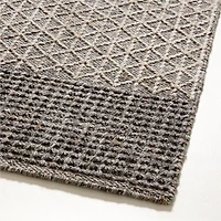 Chamonix Performance Wool-Blend Handwoven Brown Area Rug 8'x10'