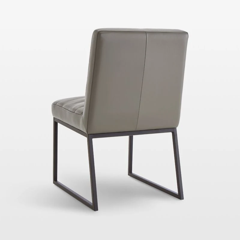 Channel Leather Dining Chair