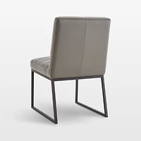 Channel Leather Dining Chair