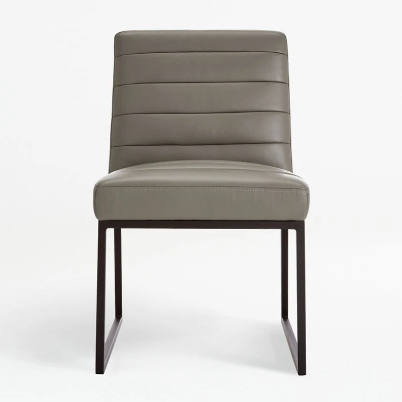 Channel Leather Dining Chair