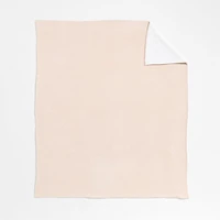 Reversible Pink Tint Chenille Kids Blanket