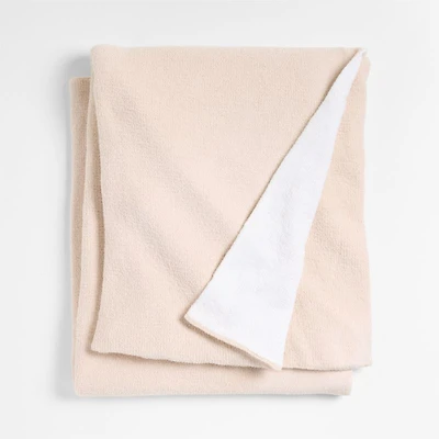 Reversible Pink Tint Chenille Kids Blanket