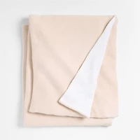 Reversible Pink Tint Chenille Kids Blanket