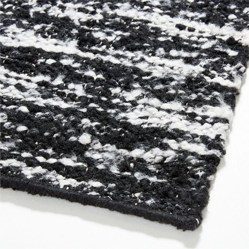 Chicago Performance Flatweave Handwoven Charcoal Grey Area Rug 8'x10'