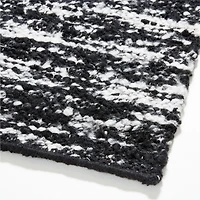 Chicago Performance Flatweave Handwoven Charcoal Grey Area Rug 8'x10'