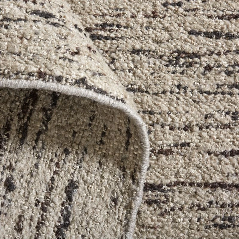 Chicago Performance Flatweave Handwoven Taupe Brown Area Rug 8'x10'
