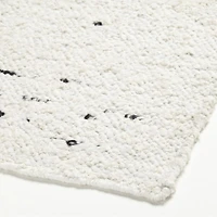 Chicago Performance Flatweave Handwoven White Area Rug 6'x9'