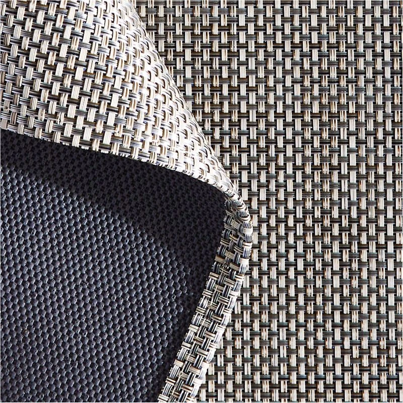 Chilewich ® Basketweave Oyster Indoor/Outdoor Floormat 2'x3'