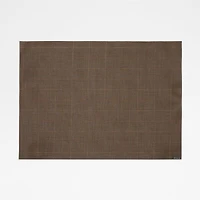 Chilewich ® Chase Rectangle Deep Brown Placemat