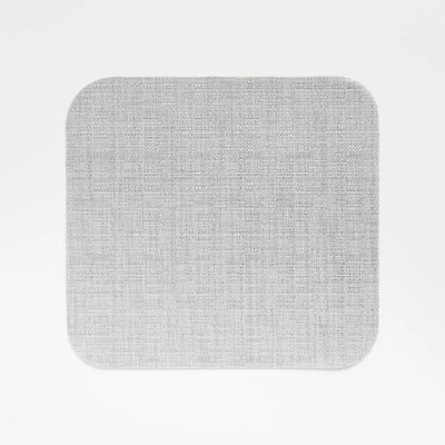 Chilewich ® Silver Rounded Square Crepe Placemat