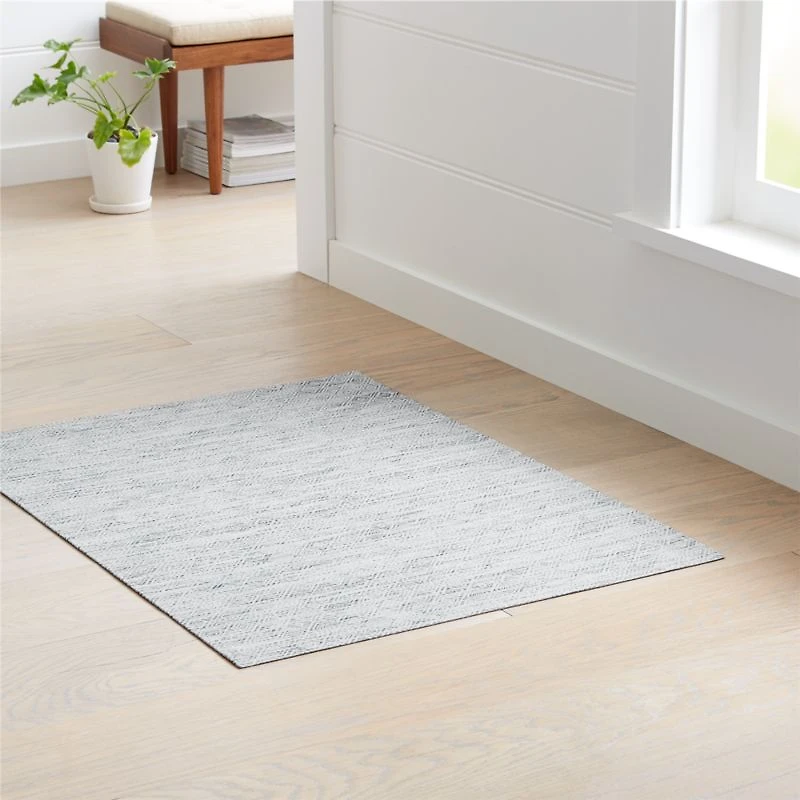 Chilewich ® Mosaic Blue Woven Indoor/Outdoor Floormat 35"x48"