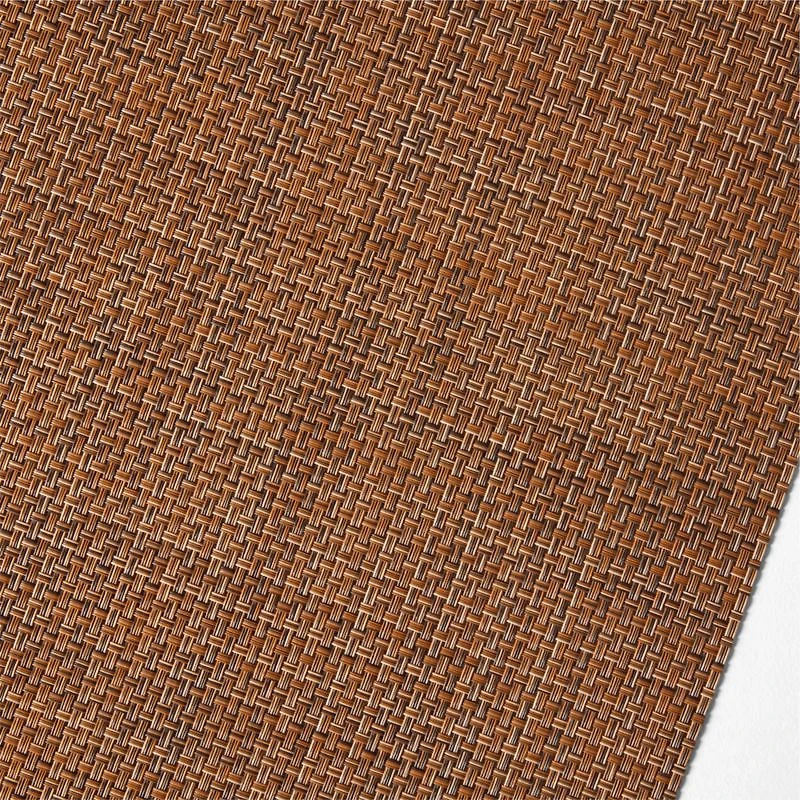 Chilewich ® 72" Teak Basketweave Table Runner