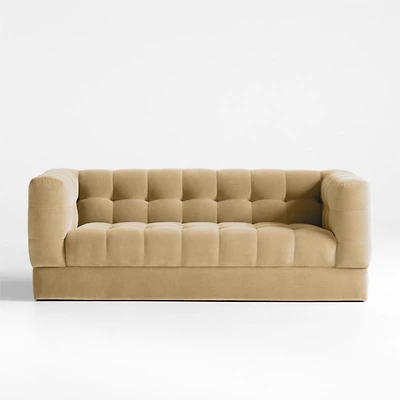Chiltern Velvet Tufted Sofa 78