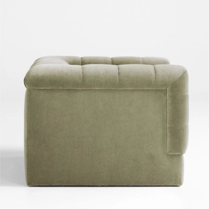 Chiltern Velvet Tufted Arm Chair