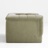Chiltern Velvet Tufted Arm Chair