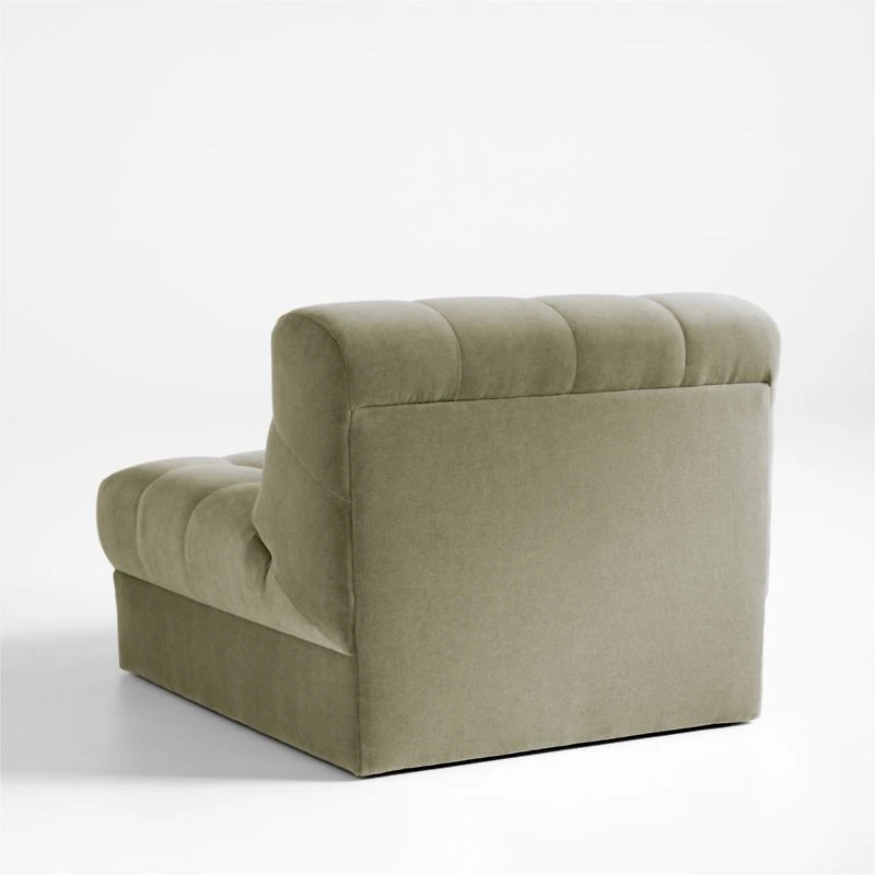Chiltern Velvet Slipper Chair