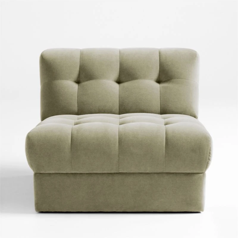 Chiltern Velvet Slipper Chair