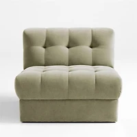 Chiltern Velvet Slipper Chair