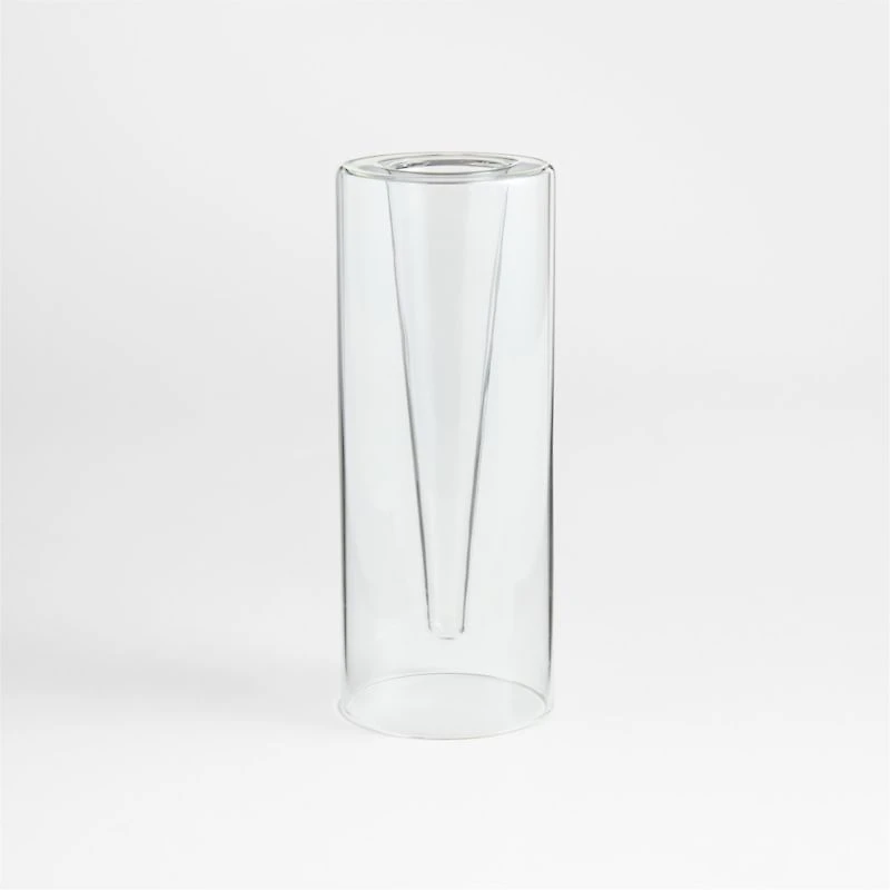 Chord Large Blown Glass Bud Vase 7.5 by Daniel Humm