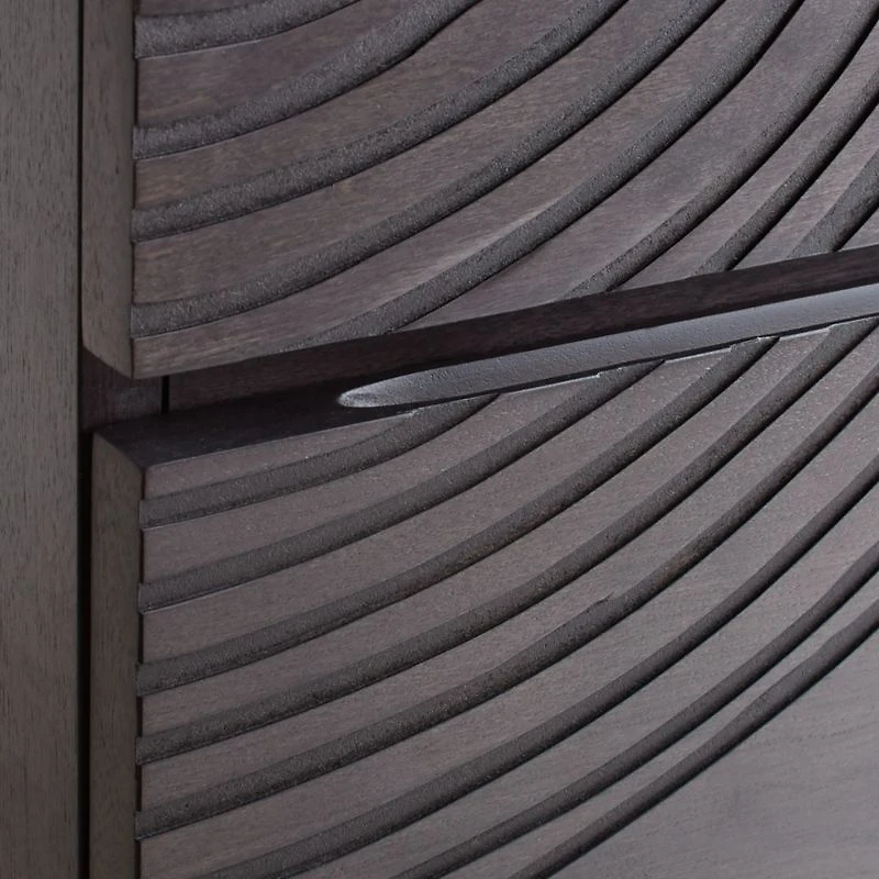 Circulus Black 4-Drawer Chest