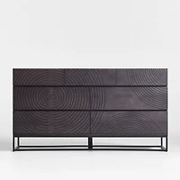 Circulus Black 7-Drawer Dresser