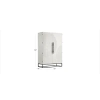 Circulus Black Storage Cabinet