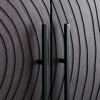 Circulus Black Storage Cabinet