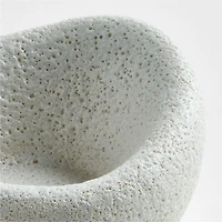 Cirro White Ceramic Tealight Candle Holder