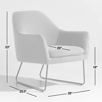 Clancy Upholstered Accent Chair
