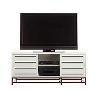 Clapboard 60" White Media Console